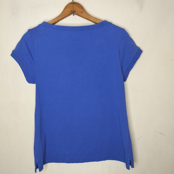 Talbots Stretch Weekend Tee Shirt - Picture 7 of 8